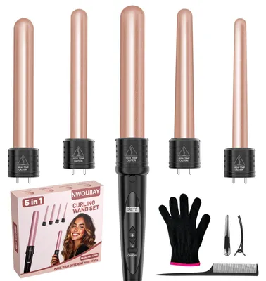 Produktbild von Lockenstab Set 5 in 1 mit LCD für große und kleine Locken 5-in-1 Lockenstab für große und kleine Locken