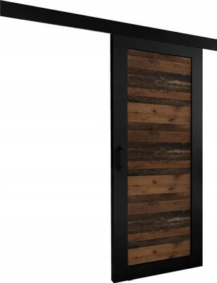 Produktbild von KIER FURNITURE Schiebetür Komplettset, Modern Tür , Sliding Door Set 86x205  cm