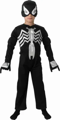 Produktbild von RUBIE'S Black Spiderman Child EVA, Größe S
