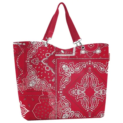 Produktbild von reisenthel shopper XL, Einkaufstasche, Tragetasche, Bandana Red, 35 L, ZU3087