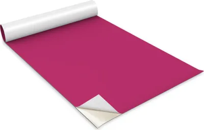 Produktbild von Selbstklebende Möbelfolie - Dekorationsfolie - Tischmöbel - Zuschneidbar - Pinke Farbe - 100 x 50 cm