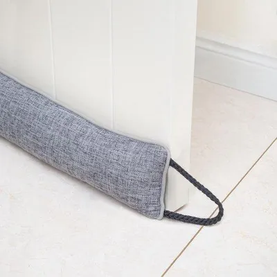 Produktbild von Famanu Türdichtungsstopper 76 cm - Windstopper für Tür und Fenster, grau