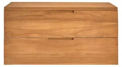Produktbild von Waschtisch aus massivem Teakholz 80 cm