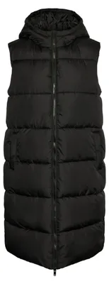 Productafbeelding van PIECES Steppvest voor dames, model PCBEE, zwart, maat M