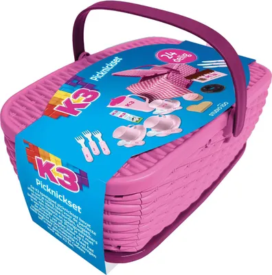 Produktbild von Studio 100 k3 Picknick-Set – 24-tlg.
