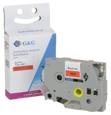 Immagine prodotto di G&G 17016 G&G Schriftband kompatibel mit Brother TZe-441