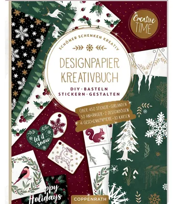 Productafbeelding van Designpapier-Kreativbuch Magic Winter