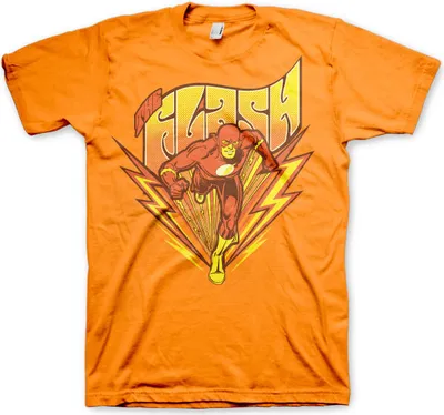 Produktbild von The Flash Classic T-Shirt - Small - Orange