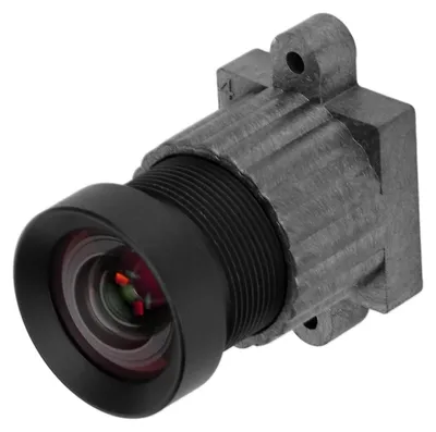 Image de Objectif à carte unique 4,35 mm 10 MP M12 × P0,5 Objectifs fisheye Caméra grand angle sans distorsion pour IP