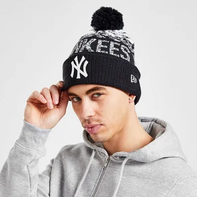 Obrázek produktu pro Pánská zimní čepice New Era MLB Sport Knit NY Yankees Navy - UNI