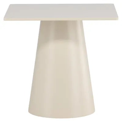 Zdjęcie produktu dla Lanzi stół do jadalni 80x80cm beżowy.