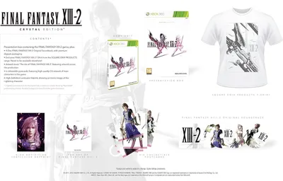 Produktbild von FINAL FANTASY XIII-2 (13-2) Crystal Edition [XBOX 360] PEGI 16 Englisch