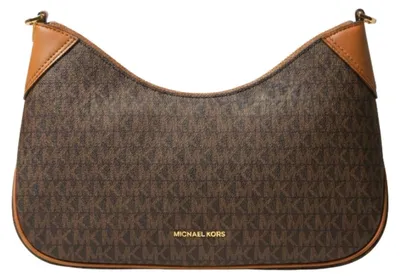 Immagine prodotto di Borsa A Tracolla Del Marchio Michael Kors Del Modello Md Conv Pouchette Xbody Marrone
