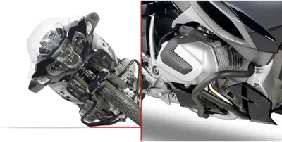 Produktbild von Givi Bmw R 1250 Rt 19-20 Rohrförmiger Motorschutz Schwarz  Schwarz One Size