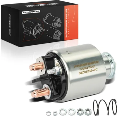 Imagen del producto de Interruptor magnético de arranque, modelo Frankberg, compatible con: Peugeot 106, Citroën 2 CV, Xsara, Volvo 440, 460, 480