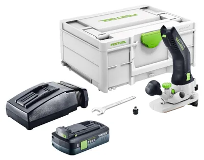 Zdjęcie produktu dla Festool MFKC 700 KA EB-Basic Akumulatorowa frezarka krawędziowa 18 V 8 mm bezszczotkowa + 1x akumulator 4,0 Ah + ładowarka + Systainer