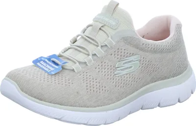 Zdjęcie produktu dla Skechers damskie buty wsuwane SUMMITS FUN FLAIR taupe, Kolor:beżowy/błotny, Rozmiar UE:40