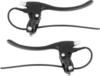 Produktbild von 1 Paar Elektrofahrrad E Fahrrad Heckbremshebel Griff Stange Griffsbaugruppe (schwarz)