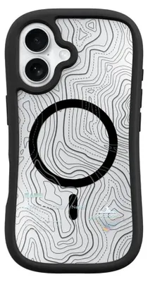 Produktbild von LAUT POP ADVENTURE hülle kompatibel mit der iPhone 16 Serie, Cover, Apple, iPhone 16, 15,5 cm (6.1"), Schwarz, Transparent