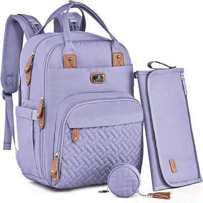 Obrázok produktu pre Prebaľovacia taška batoh 42 x 20 x 30 cm, 18 priehradiek, prebaľovacia podložka, popruhy, pre cestovanie