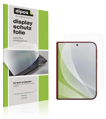 Zdjęcie produktu dla 4 folie ochronne matowe do zewnętrznej strony Xiaomi 18 Fold, folie ochronne na ekran
