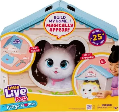 Produktbild von LITTLE LIVE PETS Kätzchen mit Haus 26546 65468