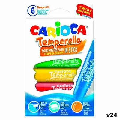 Zdjęcie produktu dla Tempera Carioca Temperello 6 sztuk (24 sztuki)