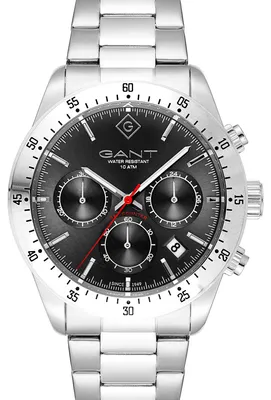 Produktbild von GANT Herrenuhr Quarzuhr silber / schwarz onesize Herren 41 mm G202001, G202002, G202003