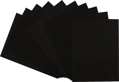 Produktbild von VBS Moosgummi, 2 mm, 40 x 30 cm, 10 Stück Schwarz