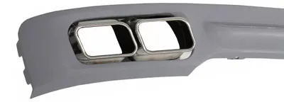 Imagen del producto de Difusor para BMW Serie 7 F01 (modelos a partir de 2008), con embellecedores de escape de diseño cuádruple, compatible con el modelo 760i.