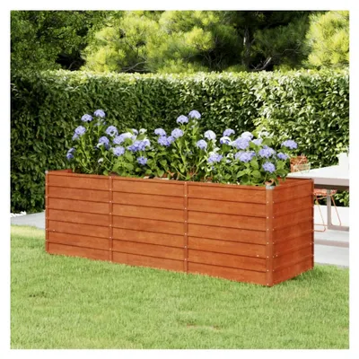 Produktbild von Hochbeet Rostig 240x80x77cm aus Cortenstahl