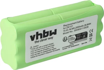 Produktbild von vhbw Akku kompatibel mit Aircraftvacuums Pilot Staubsauger Grün (2000 mAh, 14,4 V, NiMH)