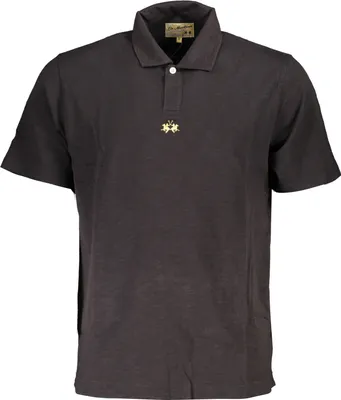 Immagine prodotto di LA MARTINA BLACK POLO SHORT-SLEEVED PER UOMO : Colore - Nero, Taglia - L Taglia: L Colore: Nero