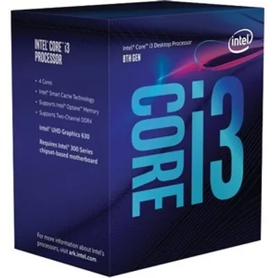 Produktbild von Intel Core i3-8100, Intel® Core™ i3, LGA 1151 (Socket H4), 14 nm, Einschub, Intel, i3-8100