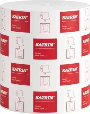 Produktbild von Katrin Handtuchrolle 460232 2lagig 21cmx200m 851Bl. 6 Rl./Pack.