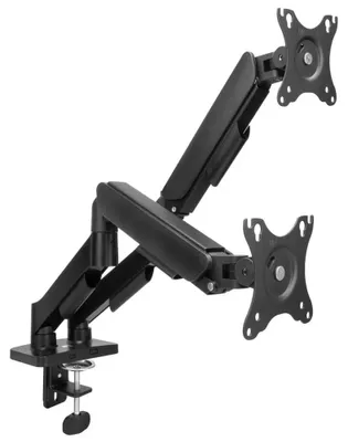 Immagine prodotto di ACT AC8314, Morsetto/passacavo, 18 kg, 43,2 cm (17"), 86,4 cm (34"), 100 x 100 mm, Nero