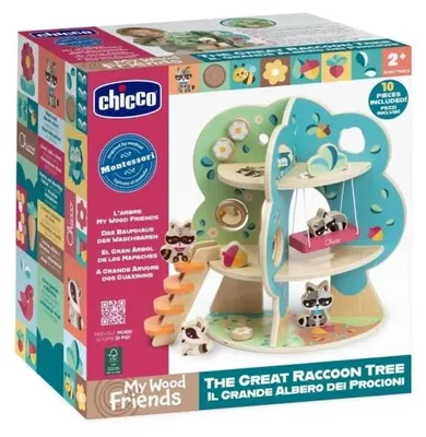 Zdjęcie produktu dla Chicco 00012181000000, 2 lat(a), Drewno, Czarny, Niebieski, Zielony, Pomarańczowy, Czerwony, Biały, Drewno