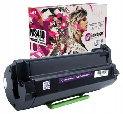 Produktbild von Inkdigo Toner 50F2X00 für Lexmark MS410d, MS410dn, MS415dn, MS510dn – Schwarz, 10000 Seiten,