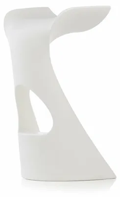 Produktbild von Moderner Designhocker für Bars und Clubs Slide Koncord - Weiß