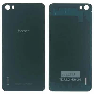 Produktbild von Honor 6 Backcover + Kameraglas + Kleber, Schwarz