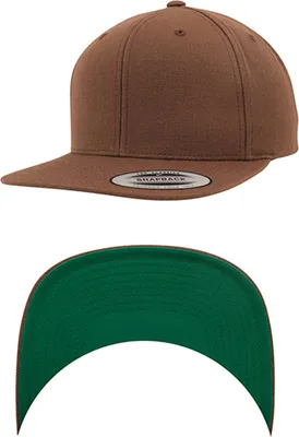 Zdjęcie produktu dla FLEXFIT 6089M | Classic Snapback Cap / Czapka / Kapelusz - Kolor: Tan - Rozmiar: Jeden rozmiar