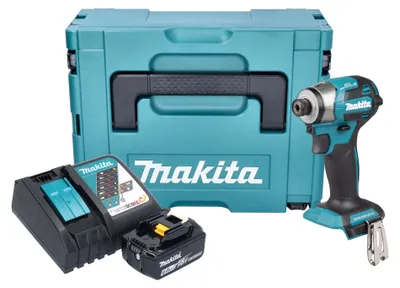 Immagine prodotto di Makita DTD 173 RG1J Avvitatore a impulsi a batteria 18 V 180 Nm 1/4" brushless + 1x batteria ricaricabile 6,0 Ah + caricabatterie + Makpac