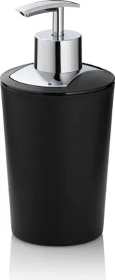 Produktbild von Kela Marta Seifenspender, 0,35 l, Ø 8 x 17 cm, schwarz