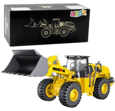 Produktbild von Leantoys Gelber Baggerlader 1:50