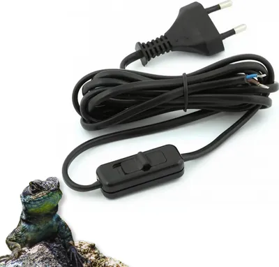 Produktbild von Stromkabel für Keramikfassung, Glühlampe