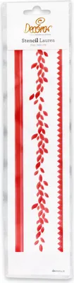 Produktbild von Tortenschablone Blätterranken