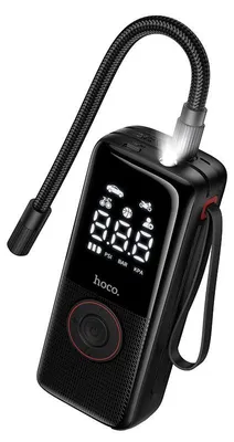 Produktbild von Hoco kabelloser Autokompressor 4000 mAh ZP18 schwarz