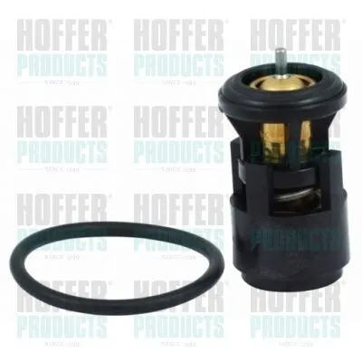 Produktbild von HOFFER Thermostat Kühlmittel 80°C für VW Lupo (6X1, 6E1) Fox Schrägheck (5Z1, 5Z3, 5Z4) POLO (6N2) Polo Schrägheck (6N1) für SEAT Ibiza III Schrägheck