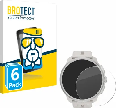 Produktbild von 6x BROTECT Schutzglas für Suunto Race 2 Schutzfolie Panzer Folie Glas Display Schutz klar