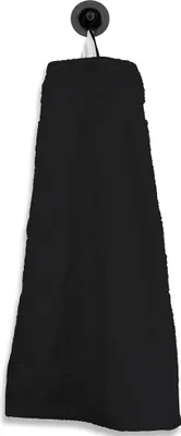 Produktbild von Gästetuch Gästehandtuch schwarz 30x50 cm Baumwolle Handtuch Frottee